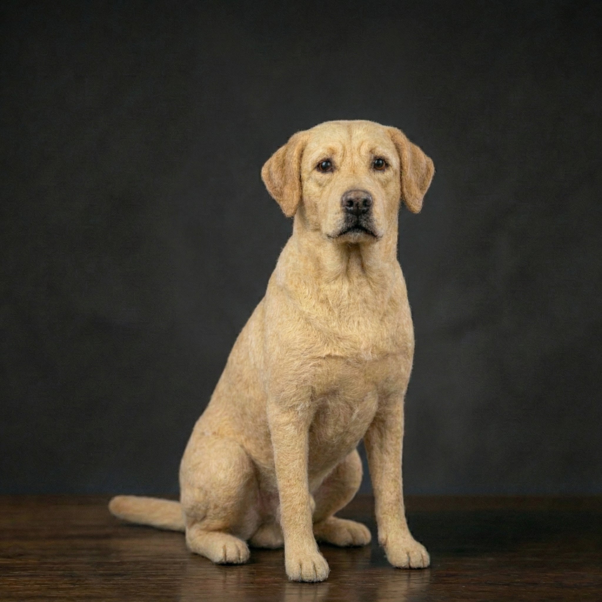 Custom Pet Portrait Handmade from Wool | Bespoke Art
